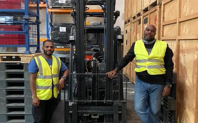 A Congratulations to our Newly Qualified Forklift Operators.