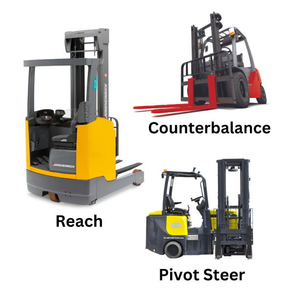 Our handy guide to types of Forklifts Key Performance Training