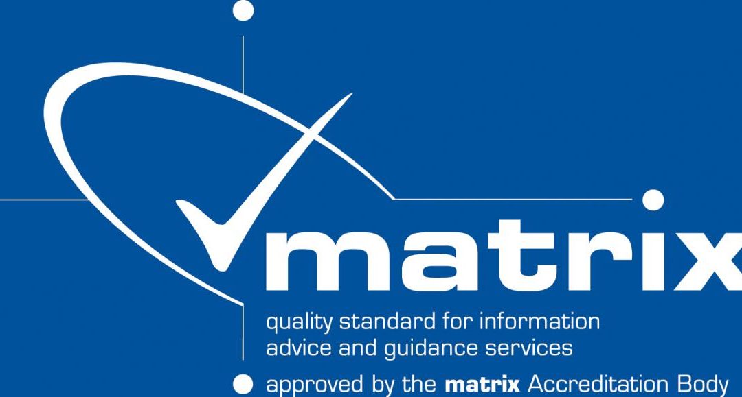 We are now Matrix Standard Accredited